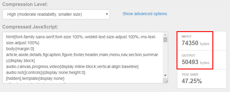 How to truncate the CSS code and speed up a website 16261788348274 CSS weight reduction