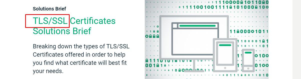 SSL Certificate vs TLS Protocol