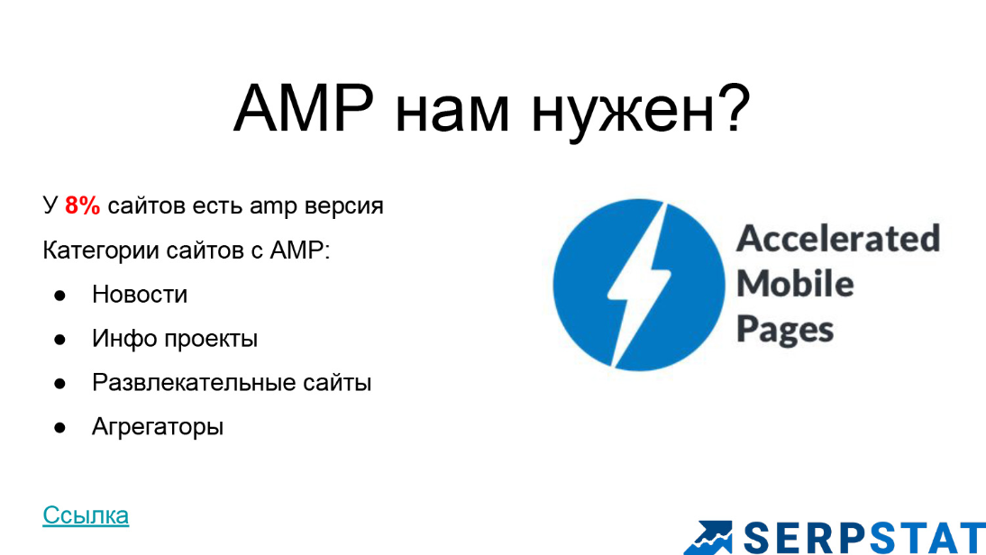 График нужен ли AMP