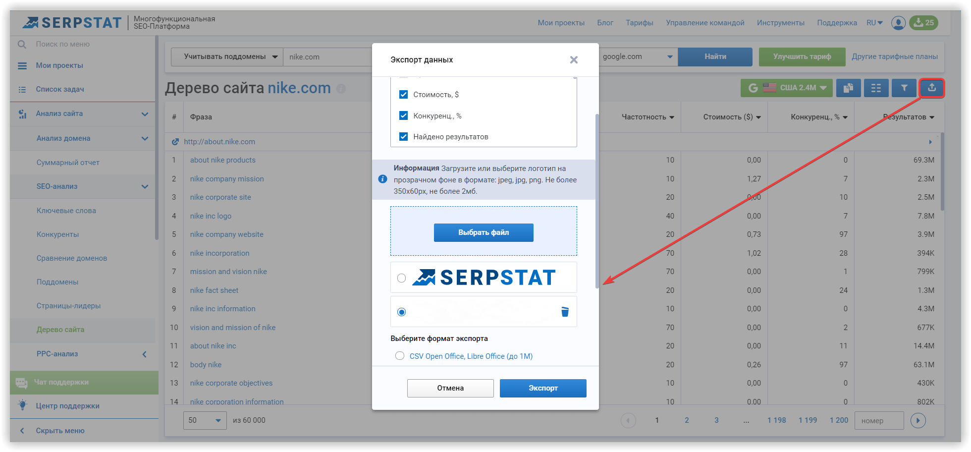 seo отчет для клиента