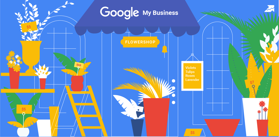 Иллюстрация компании в Google My Bussiness