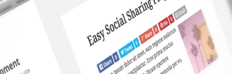 Плагин Easy Social Share Buttons​ для WordPress