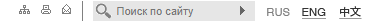 Выбор языковой версии сайта