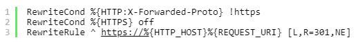 Установка редиректа на https-версию сайта