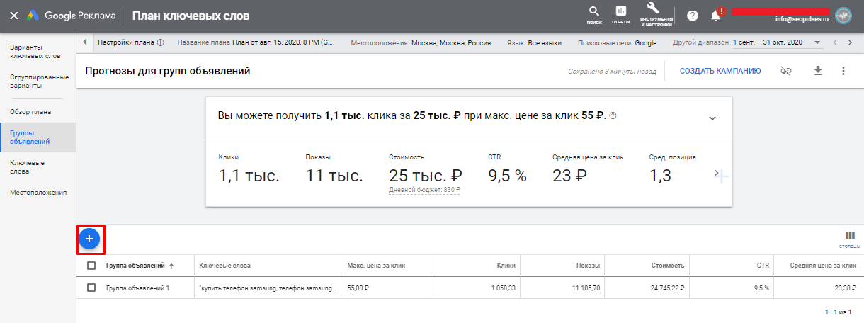 Как оценить примерный бюджет на рекламу в Яндекс.Директ, Google Ads, Вконтакте и на Facebook 16261788434698