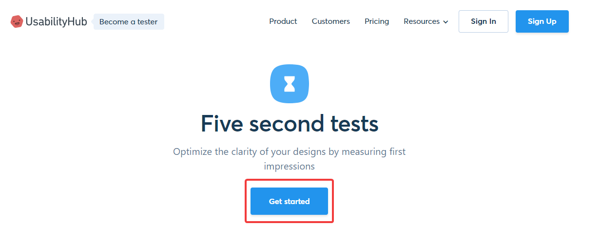 Создание проекта в Five Second Test