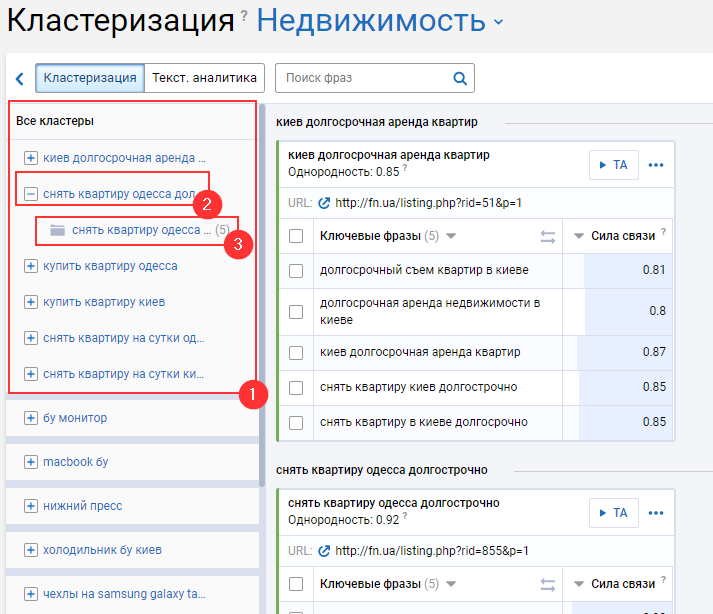 отчет с супер-кластерами и прото-кластерами