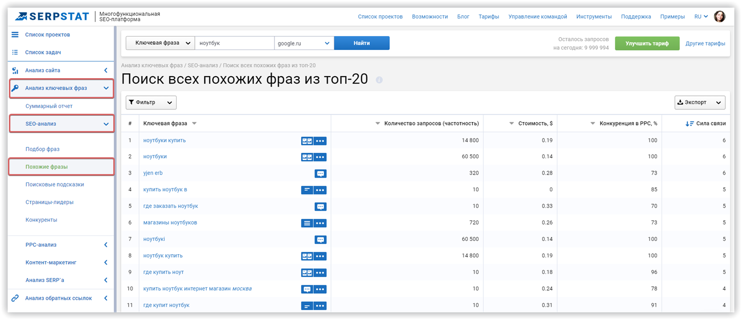 Как собрать семантическое ядро самостоятельно с помощью Serpstat 16261788316168 Как собрать семантическое ядро самостоятельно с помощью Serpstat 16261788316168
