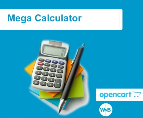 Модуль калькулятора для OpenCart Mega-calculator 