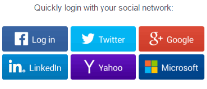 Как сделать регистрацию на собственном сайте: кнопки входа с помощью социальных сетей Gigya
