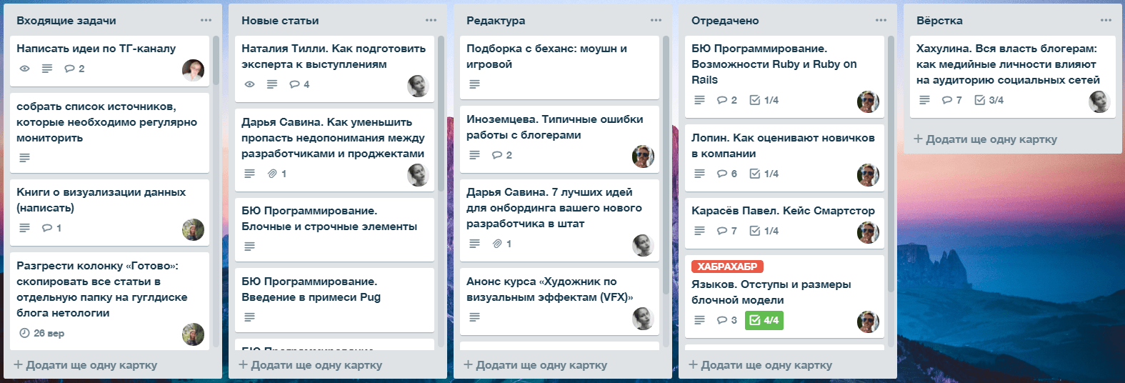 Пример рабочего контент-плана для UGC