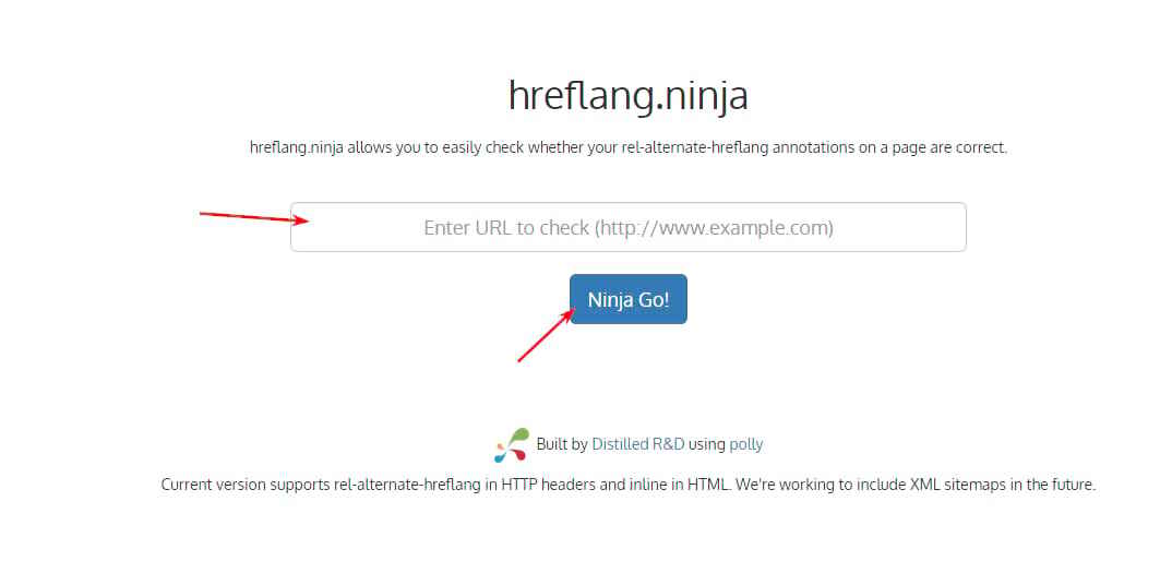 Проверка разметки hreflang.ninja