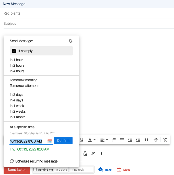 How to use Boomerang for Gmail