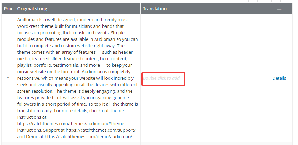 Как добавить русский перевод в тему WordPress - 1