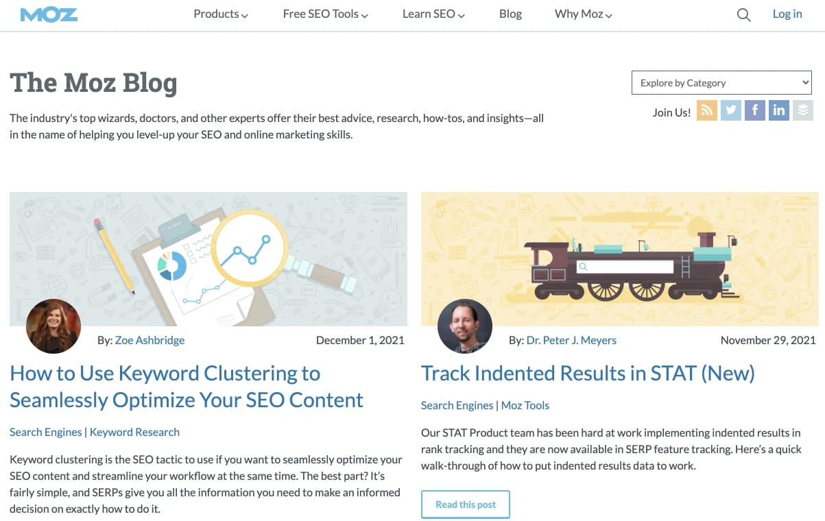 blog Moz
