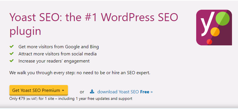 Плагин Yoast SEO для WordPress