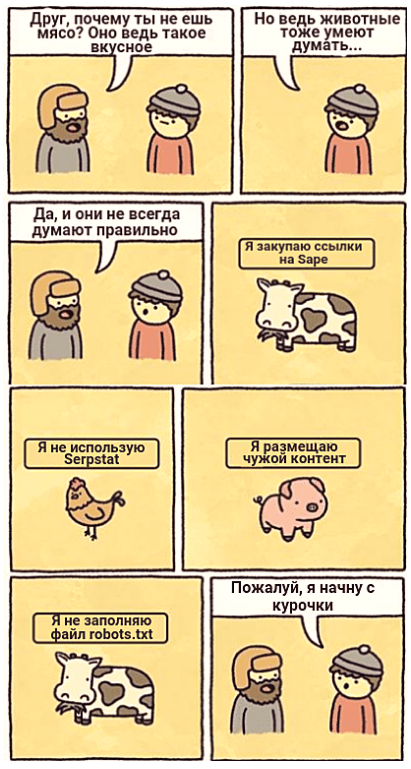 неуникальный контент на сайте