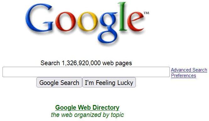 Google v 2001 godu