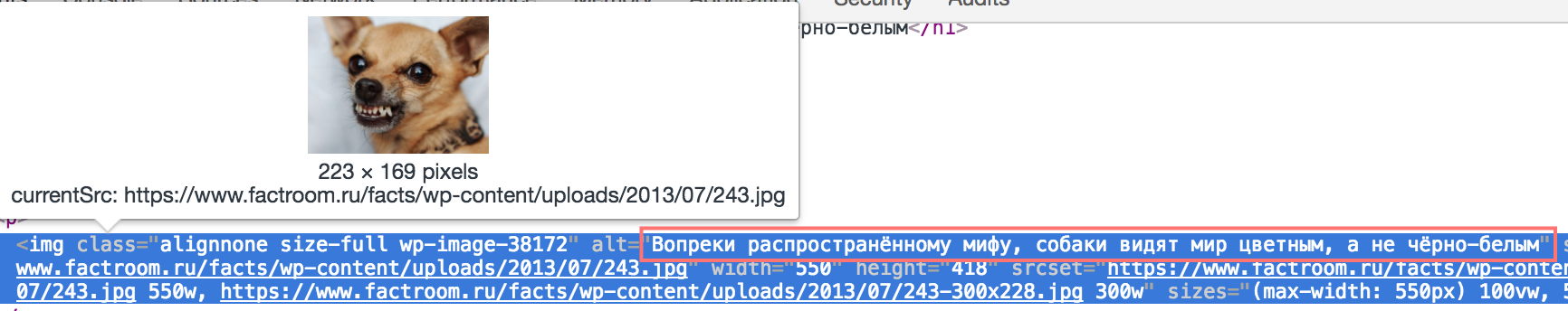 Качество изображений