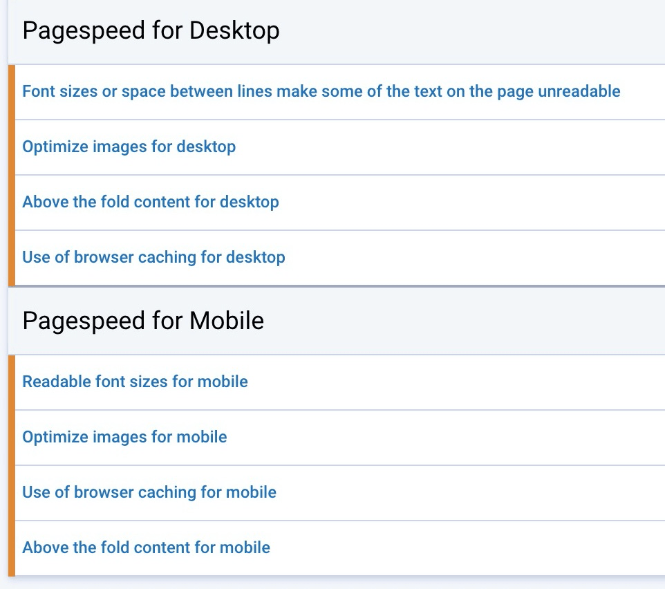 site audit tool