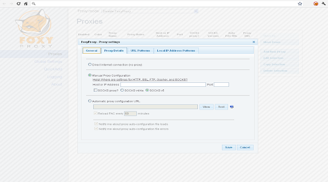 FoxyProxy chrome extension
