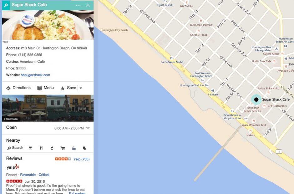 Пример получения бесплатных ссылок на Google картах