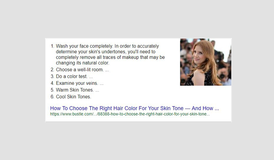 Спецэлемент Избранный сниппет (Featured Snippet)