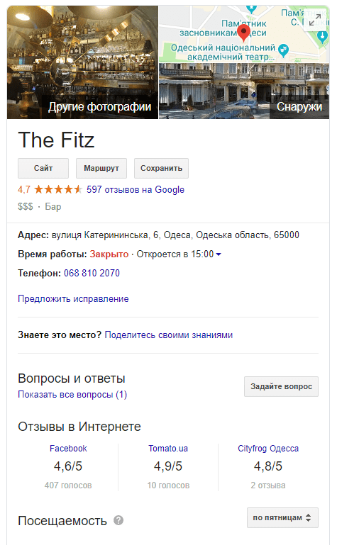 Локальный граф знаний Knowledge Graph Local
