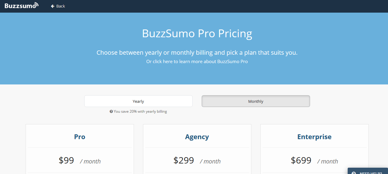 Анализ активности в соцсетях можно провести в Buzzsumo