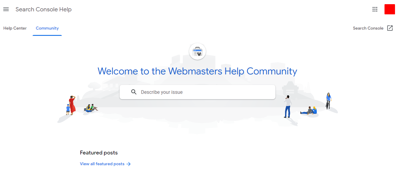 Google Webmasters Help Community