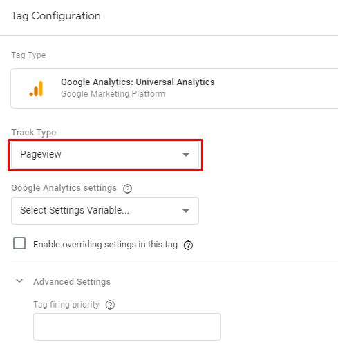 Tracking Google Tag Manager Page Views