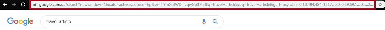 Too long URL address