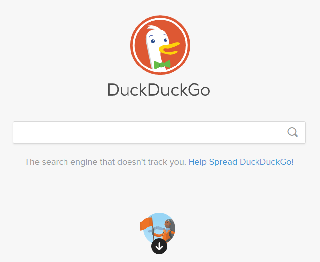 Search engine DuckDuckGo